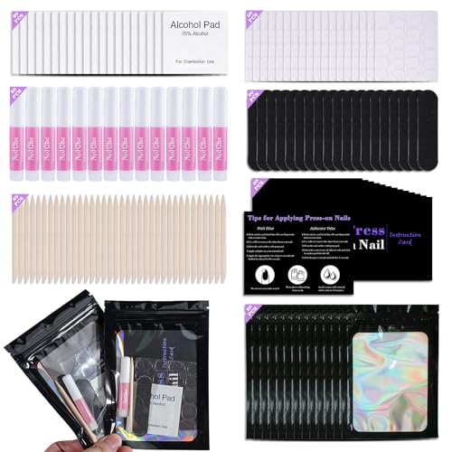 Professional Disposable Manicure Kit - 140-Piece Nail Tool Set