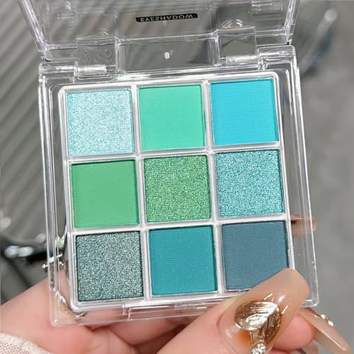 COOL STORY 9 Color Eye Shadow Palette - Long Lasting Matte & Shimmer