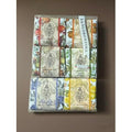 LA FLORENTINA Variety Soap Pack - Melograno Uva Rosa, Arancio Finocchio Selvatico, Fico Mandorla, Olivo Monoi, Iris Di Firenze Lavanda, Lemon Zenzero, 6 Bars, 3.7 Oz Each, Imported From Italy