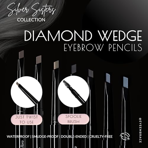 Light Gray Waterproof Eyebrow Pencil for Natural & Defined Brows