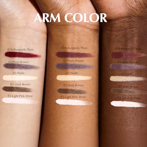 Burgundy Plum Eyeliner Pencil Waterproof Smudge-Proof 2-Pack