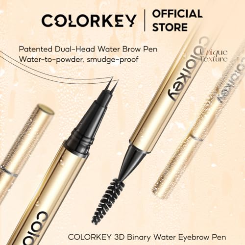 COLORKEY 3D Waterproof Eyebrow Pen with Dual Tips