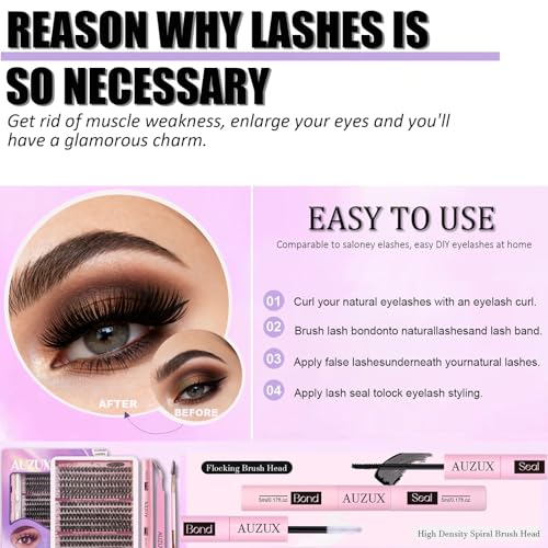 DIY Lash Extension Kit 300 Pcs (10-16mm) D Curl