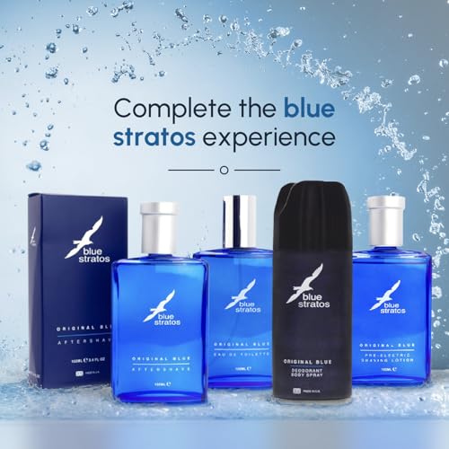 Blue Stratos 100ml Aftershave
