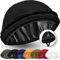 Silk Satin Lined Halo Turban Head Wrap for Men & Women