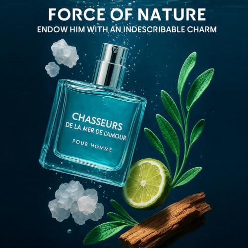 Men's Pheromone Cologne Oil - Long-Lasting Masculine Fragrance 1.7oz