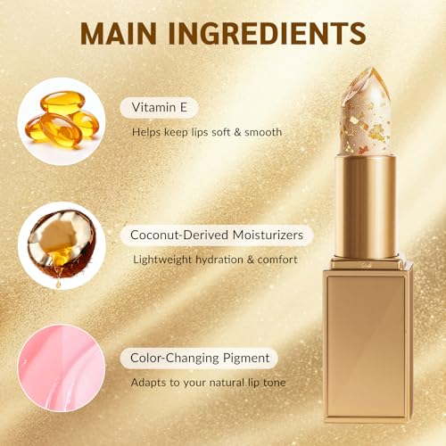 pH Color-Changing Lipstick - Transfer-Proof, Long-Lasting 2 Pack