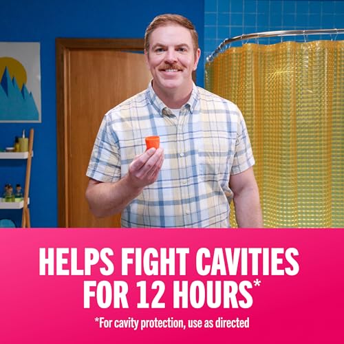 TheraBreath Anticavity Fluoride Mouthwash 16 Fl Oz Pack of 2 - Sparkle Mint, Alcohol-Free, Enamel Support