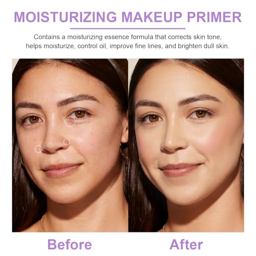 SPF 50 Color Correcting Primer with Sunscreen & Powder Puff