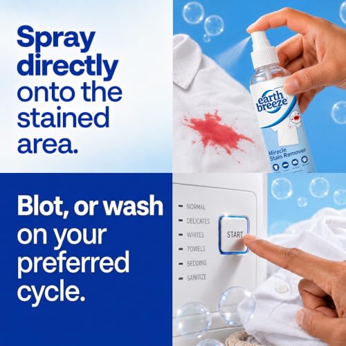 Earth Breeze Stain Remover Spray – All-Purpose Fabric & Carpet