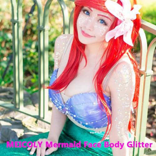 Pink Holographic Body Glitter Gel Set - Face & Festival Makeup