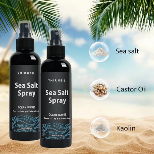Sea Salt Spray for Men - Texturizing & Volumizing, 6 oz