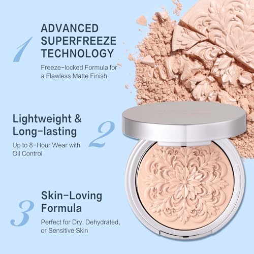 SuperFreeze Pressed Setting Powder | Oil Control & Pore-Blurring