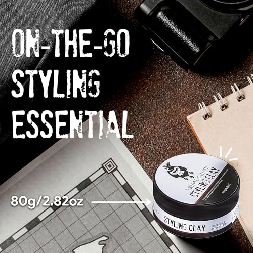 Tribal Chimp Hair Styling Clay - Strong Hold Matte, 80g