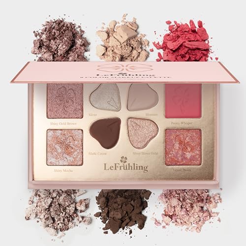 All-in-One Baked Makeup Palette - Eyeshadow, Blush & Highlighter