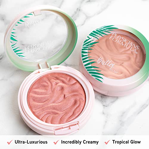 Physicians Formula Murumuru Butter Blush Beachy Peach, Dermatologist Approved, Vegan