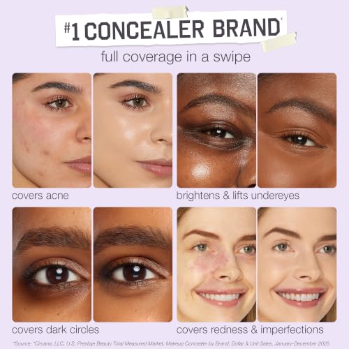 Tarte Shape Tape Concealer - Full-Coverage Matte Finish, Vegan
