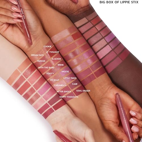 ColourPop Lippie Stix - Long-Lasting Matte Lipstick Formulated with Vitamin E & Shea Butter for All Day Moisture - Richly Pigmented Pink Nude Lipstick - Paraben and Sulfate Free - Oh Snap (0.4 oz)