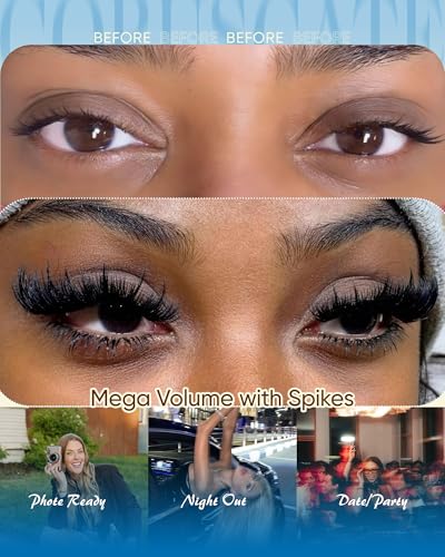CORUSCATE Mega Volume Lash Clusters - Pre-Mapped Spikes 10-20mm
