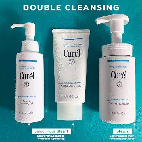 Curel Makeup Cleansing Oil - Gentle Face Cleanser, 5 fl oz