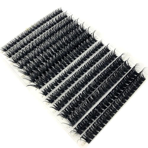 60D 80D Mink Eyelash Clusters - Natural 3D Volume Lashes