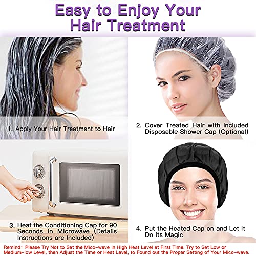 Flaxseed Deep Conditioning Heat Cap Microwave
