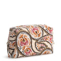 Women's Cotton Nfl Medium Cosmetic Makeup Organizer Bag (Multiple Teams Available), Dallascowboysonblue/Graybandana, One Size