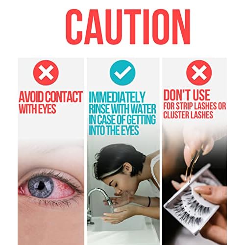 STACY LASH Professional Perm Glue / 0.17 fl.oz./ 5 ml/Transparent Lash Adhesive/Water-Soluble Eyelash Lifting Glue/Supplies for Professional & Home Use