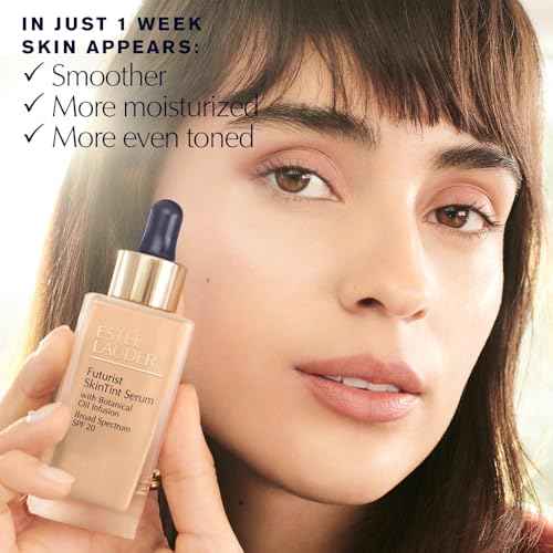 Est?e Lauder Futurist Skin Tint Serum Foundation SPF 20 with Glycerin | Light Coverage, 1.0 Fl Oz