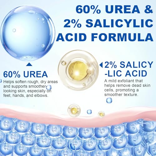 60% Urea Foot Cream Stick with 2% Salicylic Acid for Dry Cracked Heels