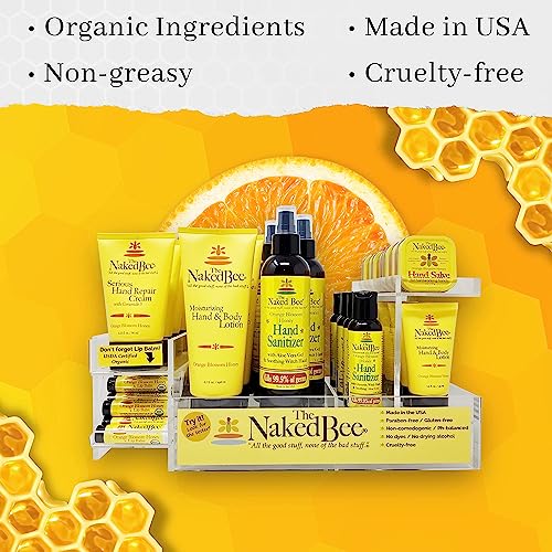 The Naked Bee Oatmeal & Honey Triple Milled Soap, 5 Ounce, 6 Pack, Orange Blossom Honey