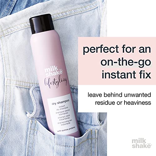 milk_shake Lifestyling Dry Shampoo - Instant Dry Shampoo for Women For Flat, Dry or Oily Hair