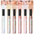 Shimmer Highlighter Stick Set, 6 Colors Waterproof Glow Pen