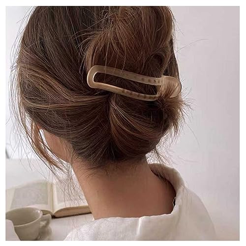 W WEILIRIAN Flat Hair Clips Alligator Hair Claw Clips Flat Hair Clip Hair Flat Alligator Hair Clips French Hair Clamps Strong Hold Large Flat Barrettes Clips Hair Styling Accessories Jewelry for Women