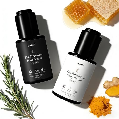 Plant-Based Hair Growth & Scalp Serum Bundle for Thinning Hair