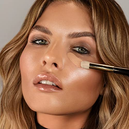 M?TIER Luxury Concealer Brush for Seamless Blending, Vegan Fibers
