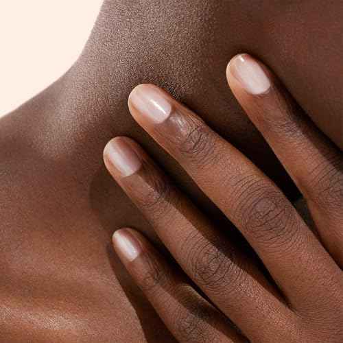 Manucurist Active Shine Illuminating & Care Nail Polish - Nail Concealer - No Lamp - Ultra-Shiny 2 in 1 Nude Gel Polish: Nail Strengthener and Growth, Highlighter & Care - Damaged Nails Repair