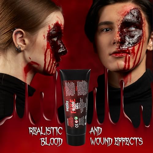 Festicy Fake Blood XL Makeup Kit - Vampire Halloween Special Effects