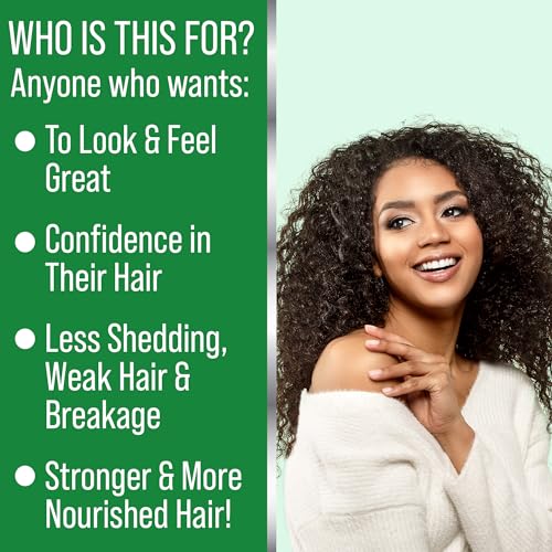 Hair Growth Spray with Rice Water & Rosemary - Thicker, Fuller Hair Solution