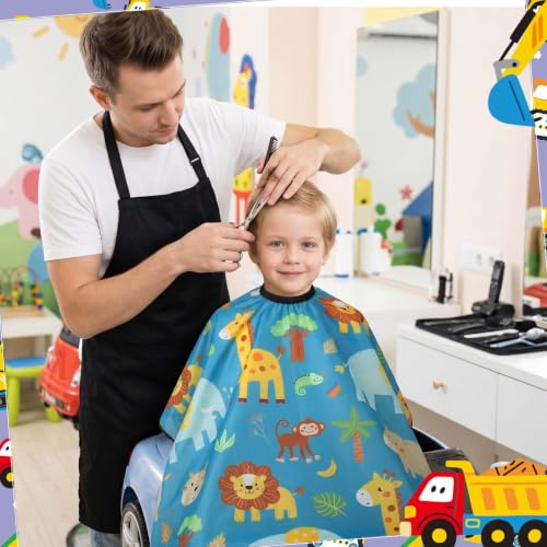 Kids Hair Cutting Cape 3-Pack | Waterproof Barber Capes