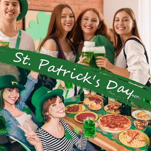St. Patrick's Day Freckle Face Stickers - 8 Waterproof Designs