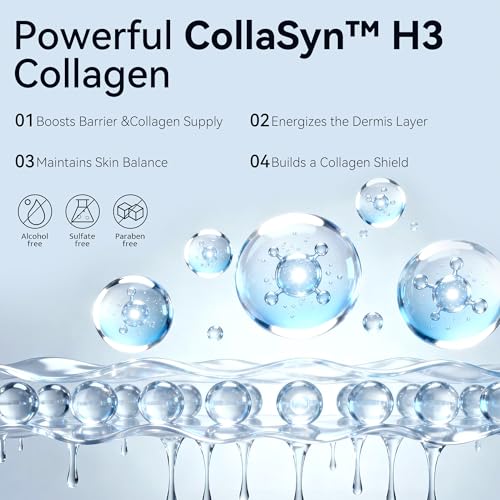 Recombinant Collagen Face Serum - Barrier Repair Serum with Panthenol Centella Licorice Complex for Hydrating Soothing Strengthening for Women & Men for Sensitive Redness-Prone Skin V2