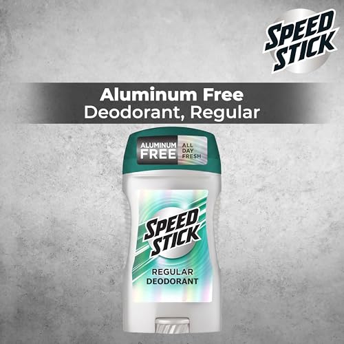 Speed Stick Aluminum Free Deodorant for Men, 3 oz (4 Pack)
