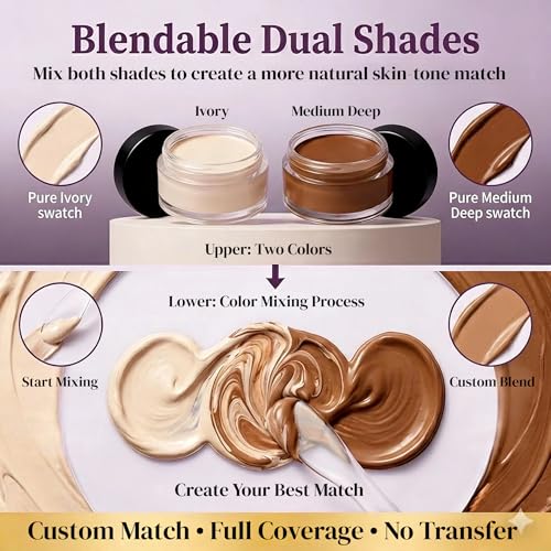 Tattoo Cover Up Waterproof Concealer - Full Coverage Body Makeup