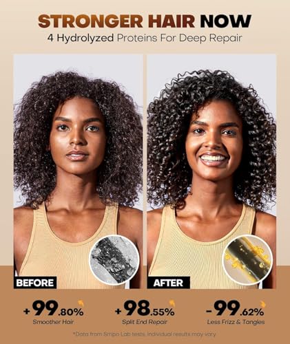 Collagen Hair Mask with Keratin & 4 Hydrolyzed Proteins, 16.9 OZ
