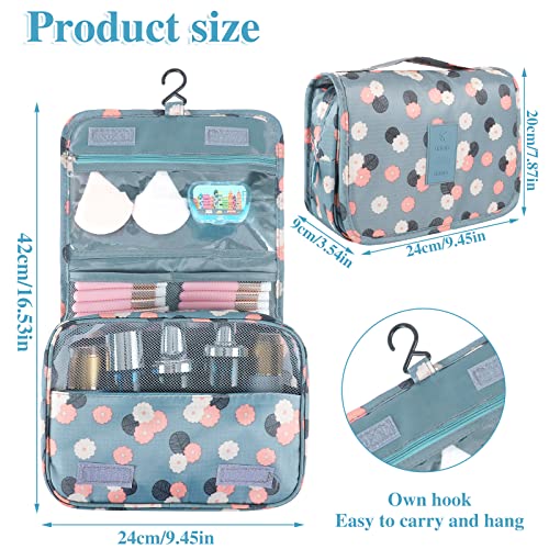 Hanging Toiletry Bag for Women with 4 Compartments