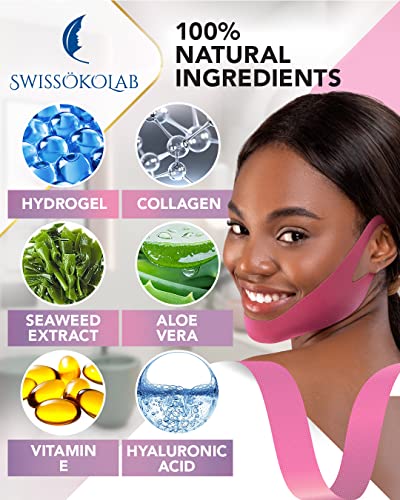V-Line Lifting Face Mask - Chin Up Patch for Jawline Tightening (5 Pcs)