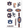 Auburn Tigers NCAA Temporary Tattoos