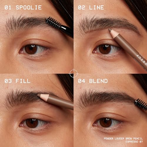 NYX Powder Louder Eyebrow Pencil Taupe 0.04oz | Voluminous, Buildable Brow Makeup
