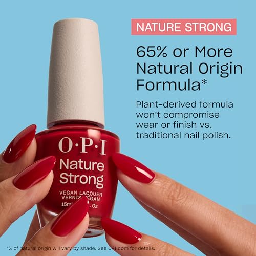OPI Nature Strong Plant-Based Vegan Nail Polish & Top Coat System